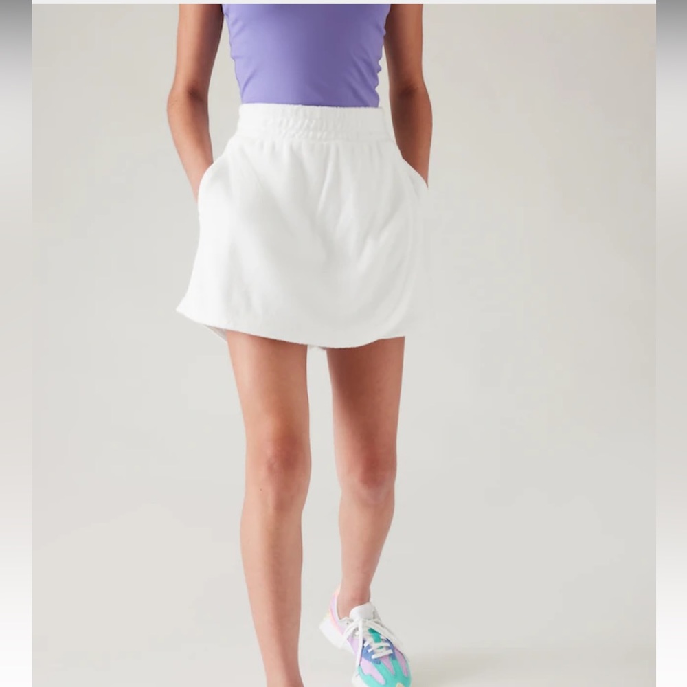 ATHLETA GIRL JUMP IN TERRY SKORT